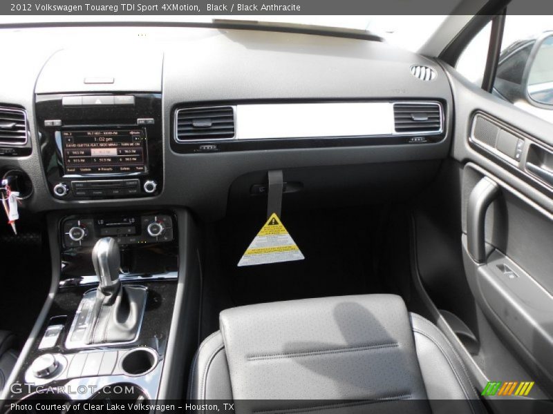Black / Black Anthracite 2012 Volkswagen Touareg TDI Sport 4XMotion
