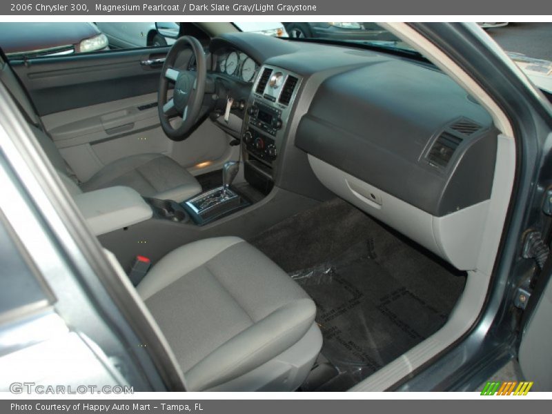 Magnesium Pearlcoat / Dark Slate Gray/Light Graystone 2006 Chrysler 300
