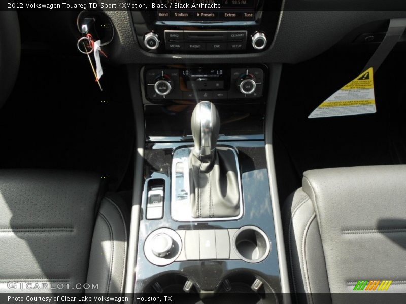 Black / Black Anthracite 2012 Volkswagen Touareg TDI Sport 4XMotion
