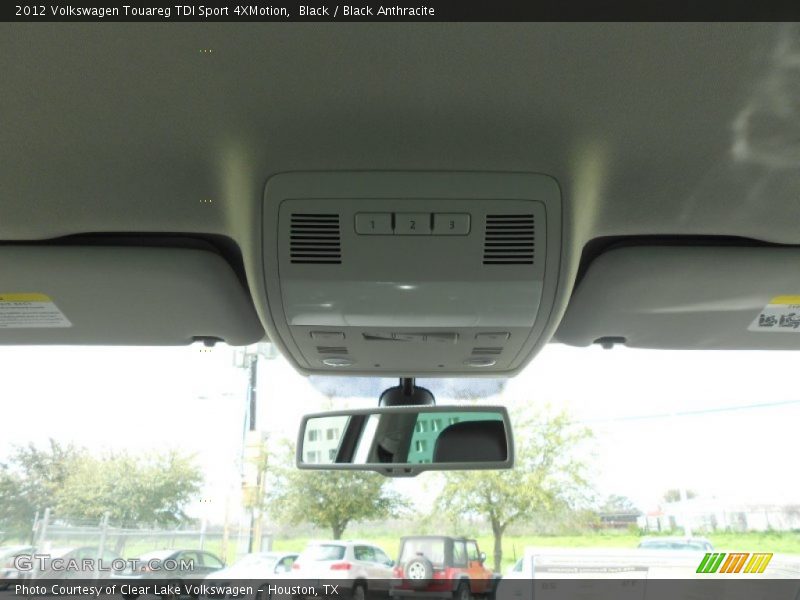 Black / Black Anthracite 2012 Volkswagen Touareg TDI Sport 4XMotion