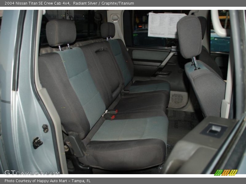Radiant Silver / Graphite/Titanium 2004 Nissan Titan SE Crew Cab 4x4