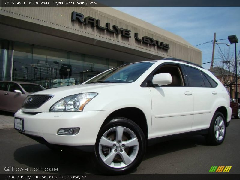Crystal White Pearl / Ivory 2006 Lexus RX 330 AWD