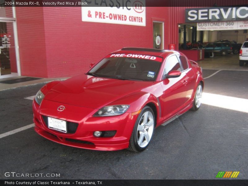 Velocity Red Mica / Black 2004 Mazda RX-8