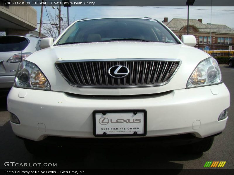 Crystal White Pearl / Ivory 2006 Lexus RX 330 AWD