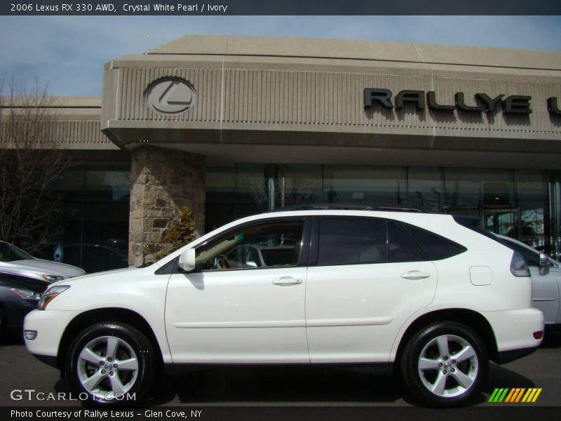 Crystal White Pearl / Ivory 2006 Lexus RX 330 AWD