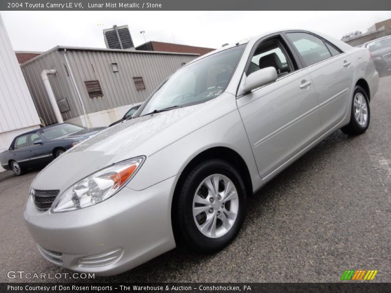 Lunar Mist Metallic / Stone 2004 Toyota Camry LE V6