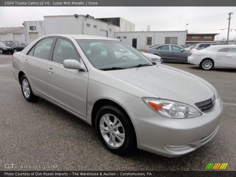 Lunar Mist Metallic / Stone 2004 Toyota Camry LE V6
