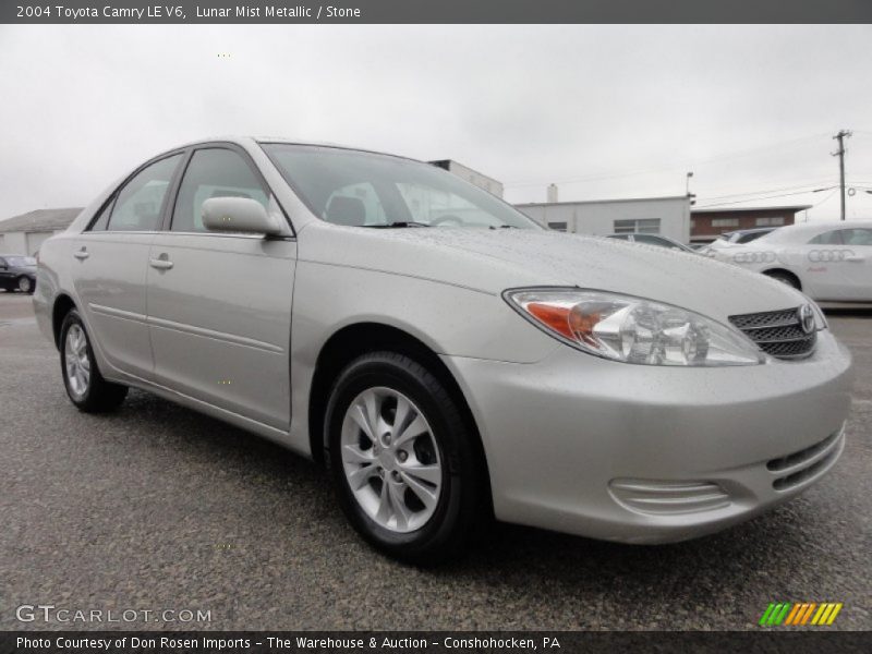 Lunar Mist Metallic / Stone 2004 Toyota Camry LE V6