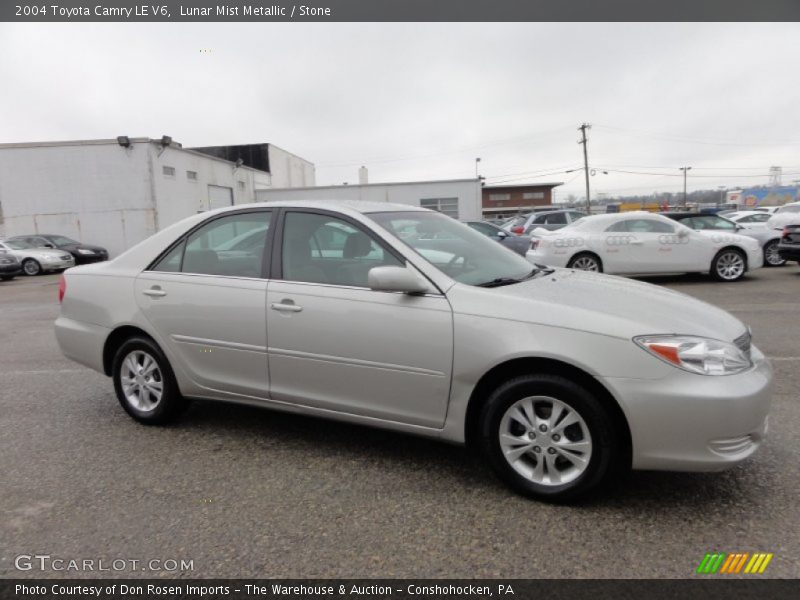 Lunar Mist Metallic / Stone 2004 Toyota Camry LE V6