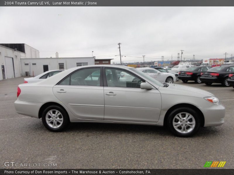 Lunar Mist Metallic / Stone 2004 Toyota Camry LE V6