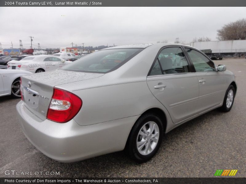 Lunar Mist Metallic / Stone 2004 Toyota Camry LE V6