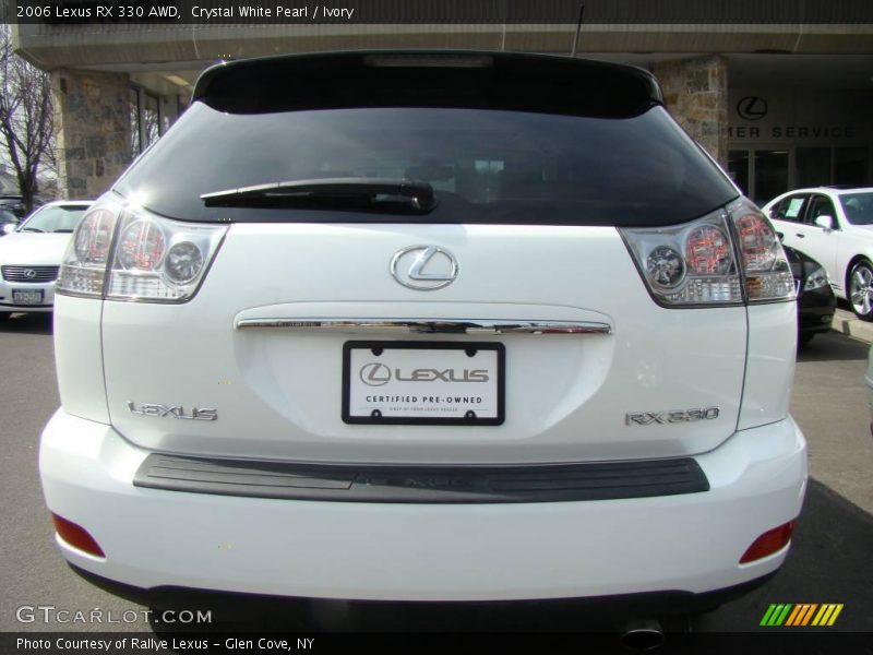 Crystal White Pearl / Ivory 2006 Lexus RX 330 AWD