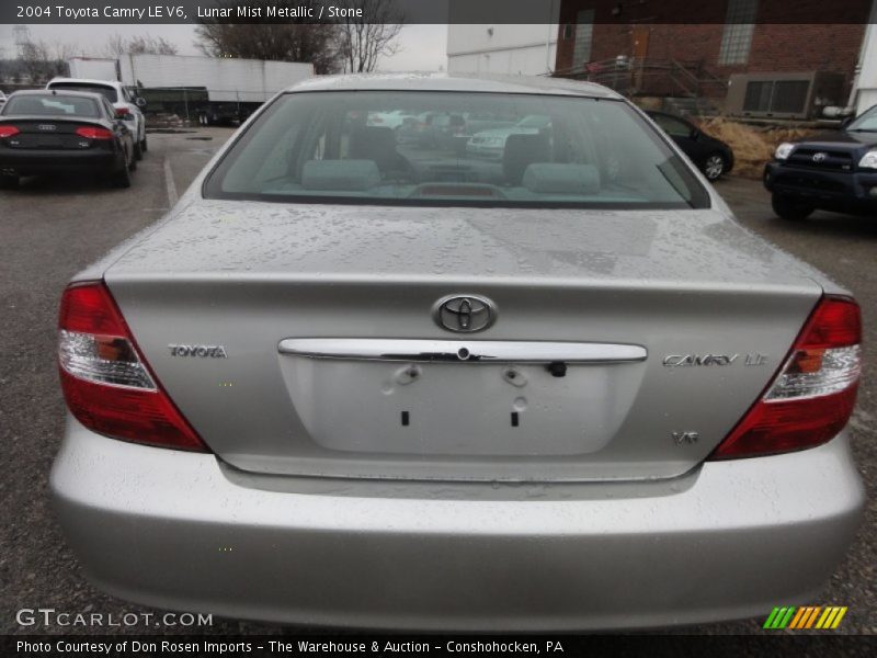 Lunar Mist Metallic / Stone 2004 Toyota Camry LE V6