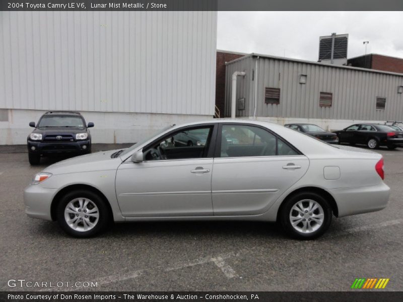 Lunar Mist Metallic / Stone 2004 Toyota Camry LE V6