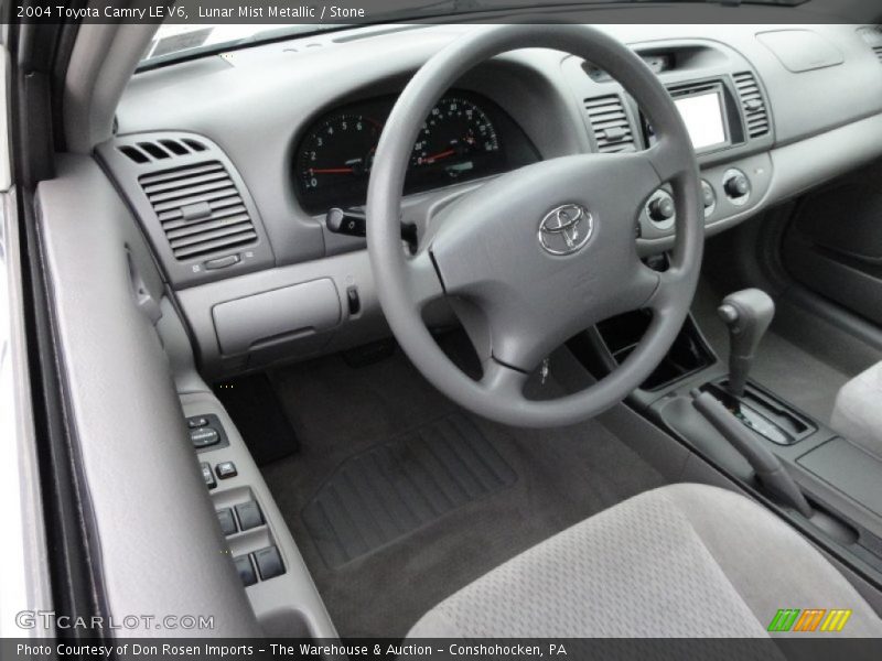 Lunar Mist Metallic / Stone 2004 Toyota Camry LE V6