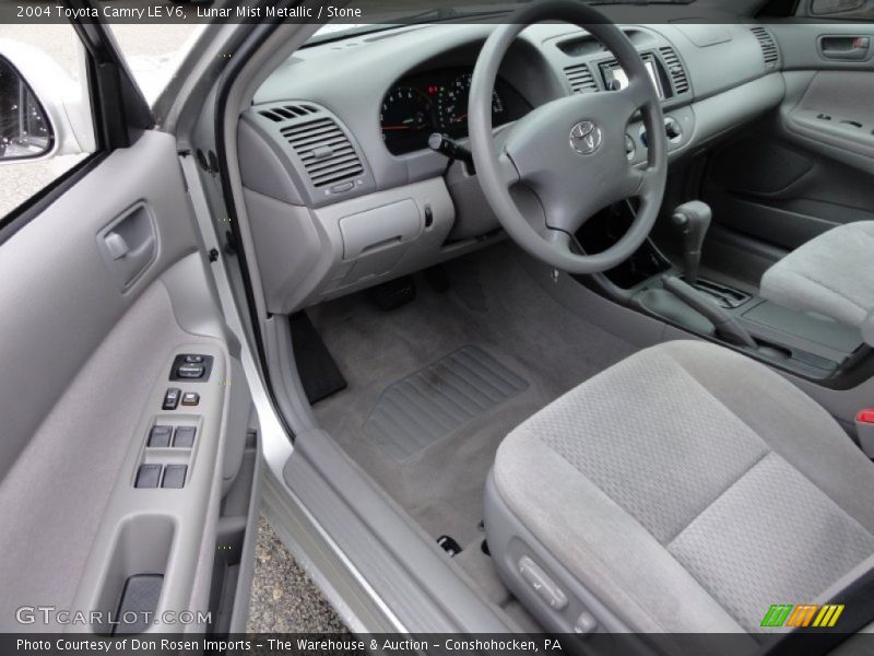 Lunar Mist Metallic / Stone 2004 Toyota Camry LE V6