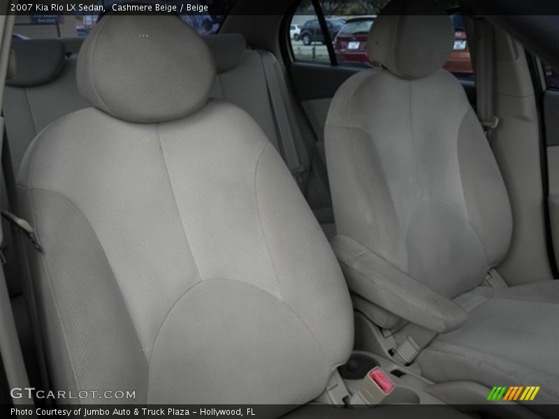 Cashmere Beige / Beige 2007 Kia Rio LX Sedan