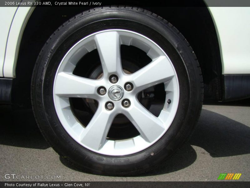 Crystal White Pearl / Ivory 2006 Lexus RX 330 AWD