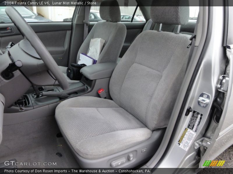 Lunar Mist Metallic / Stone 2004 Toyota Camry LE V6