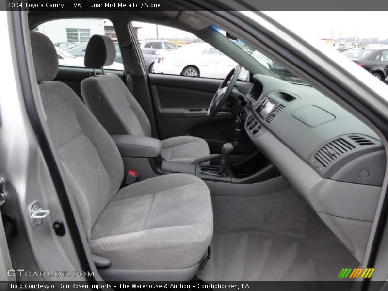 Lunar Mist Metallic / Stone 2004 Toyota Camry LE V6