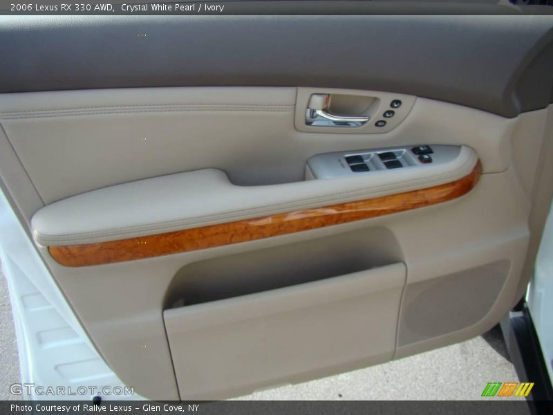 Crystal White Pearl / Ivory 2006 Lexus RX 330 AWD