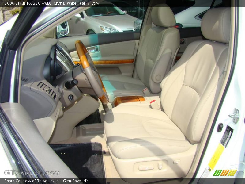 Crystal White Pearl / Ivory 2006 Lexus RX 330 AWD