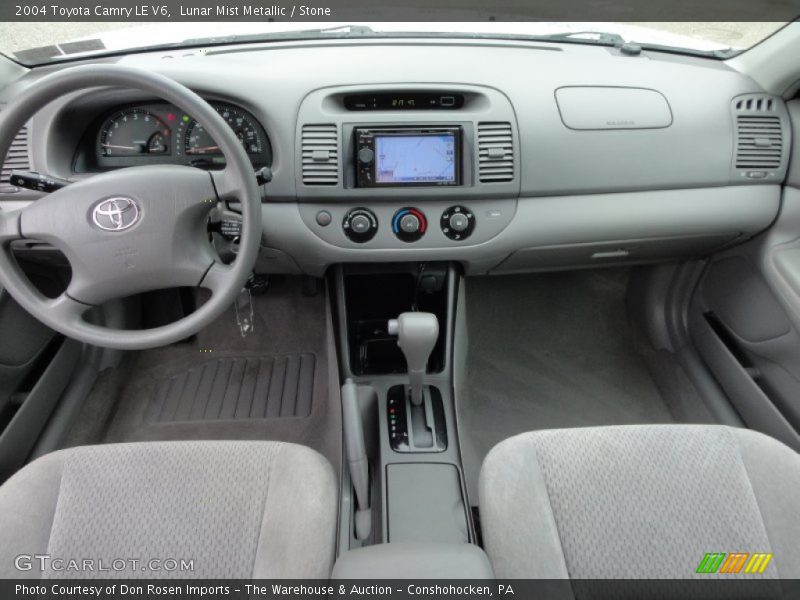 Lunar Mist Metallic / Stone 2004 Toyota Camry LE V6