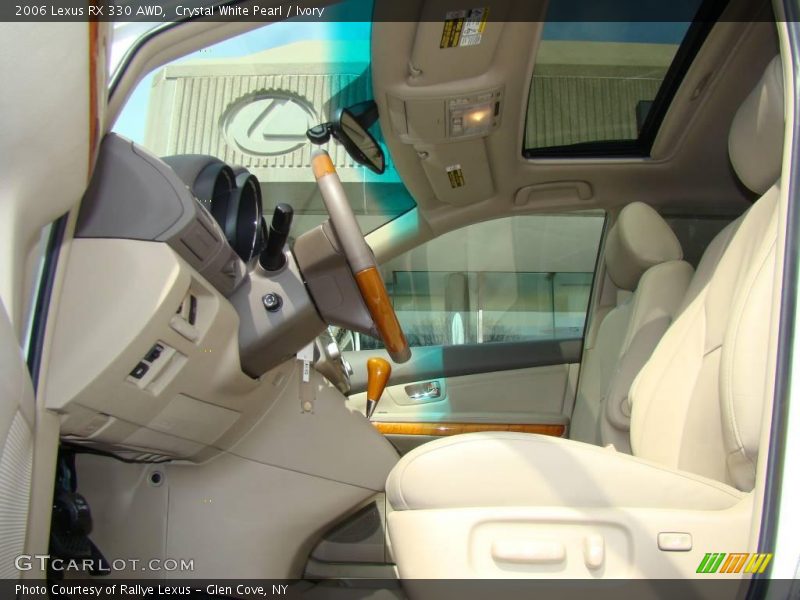 Crystal White Pearl / Ivory 2006 Lexus RX 330 AWD