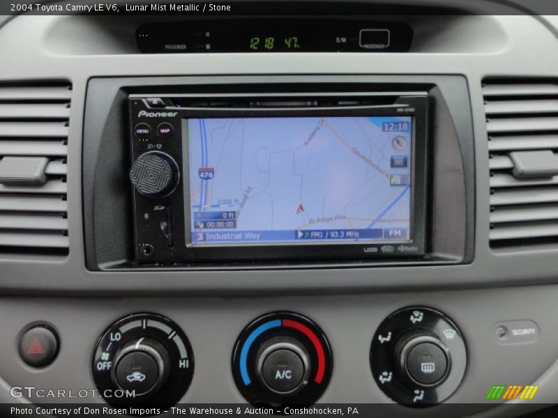 Lunar Mist Metallic / Stone 2004 Toyota Camry LE V6