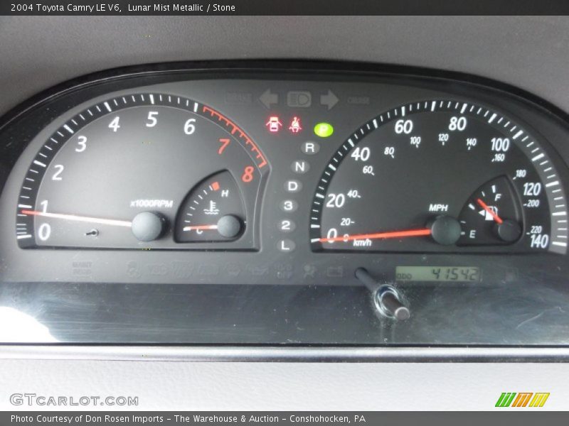 Lunar Mist Metallic / Stone 2004 Toyota Camry LE V6