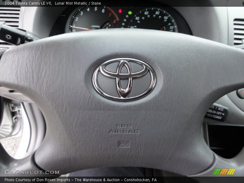 Lunar Mist Metallic / Stone 2004 Toyota Camry LE V6