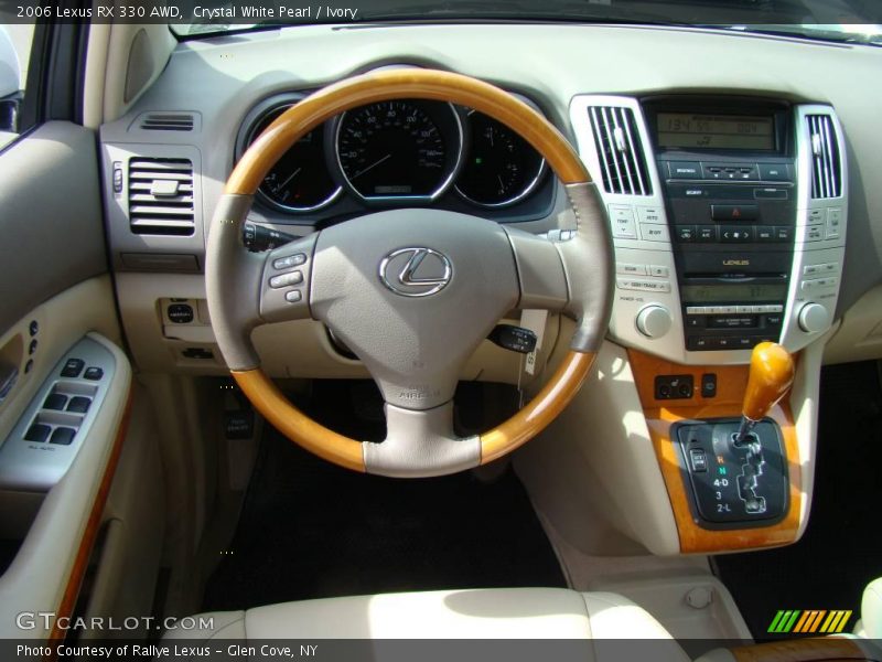 Crystal White Pearl / Ivory 2006 Lexus RX 330 AWD