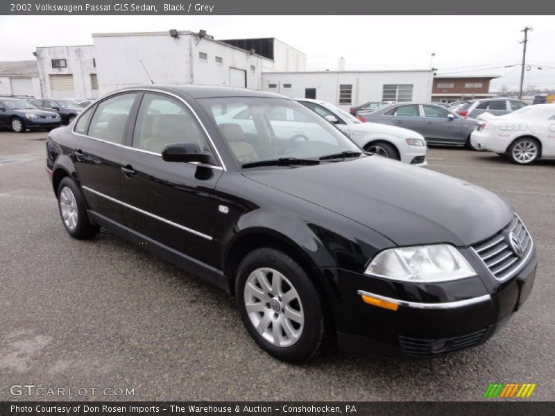 Black / Grey 2002 Volkswagen Passat GLS Sedan