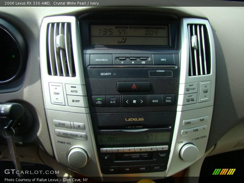 Crystal White Pearl / Ivory 2006 Lexus RX 330 AWD