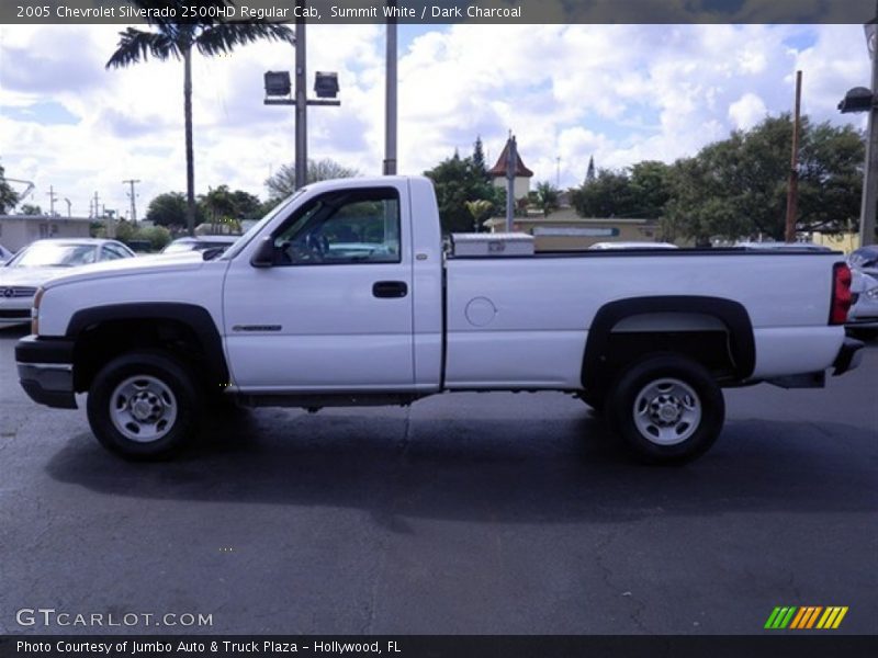 Summit White / Dark Charcoal 2005 Chevrolet Silverado 2500HD Regular Cab