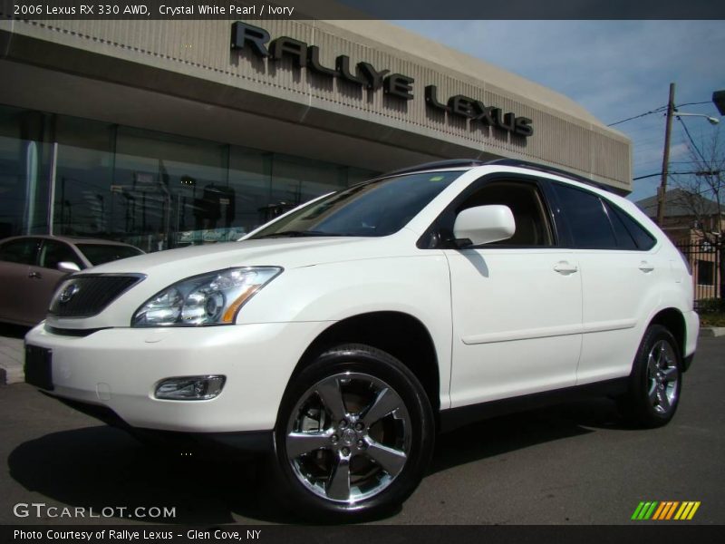 Crystal White Pearl / Ivory 2006 Lexus RX 330 AWD