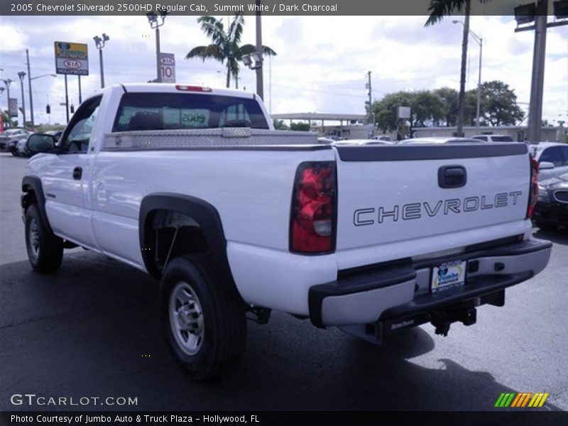 Summit White / Dark Charcoal 2005 Chevrolet Silverado 2500HD Regular Cab