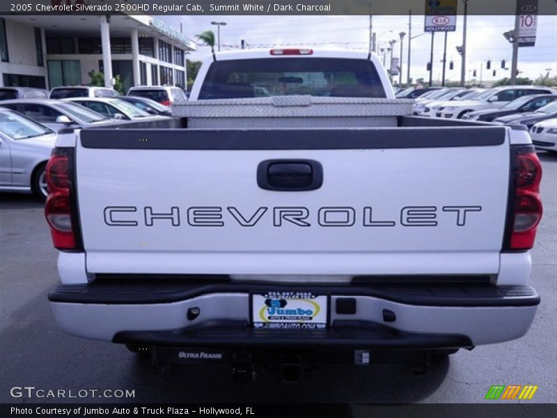 Summit White / Dark Charcoal 2005 Chevrolet Silverado 2500HD Regular Cab