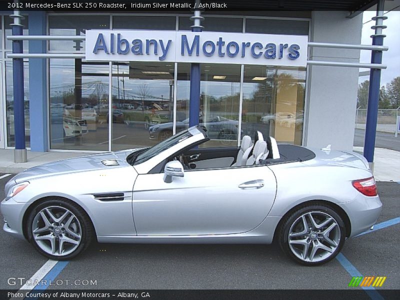 Iridium Silver Metallic / Ash/Black 2012 Mercedes-Benz SLK 250 Roadster