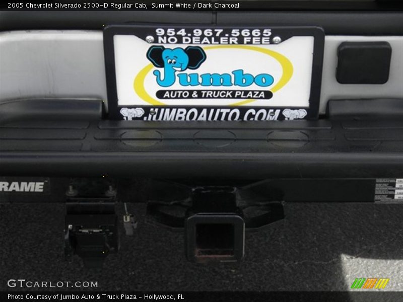 Summit White / Dark Charcoal 2005 Chevrolet Silverado 2500HD Regular Cab