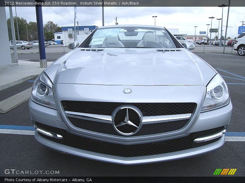 Iridium Silver Metallic / Ash/Black 2012 Mercedes-Benz SLK 250 Roadster