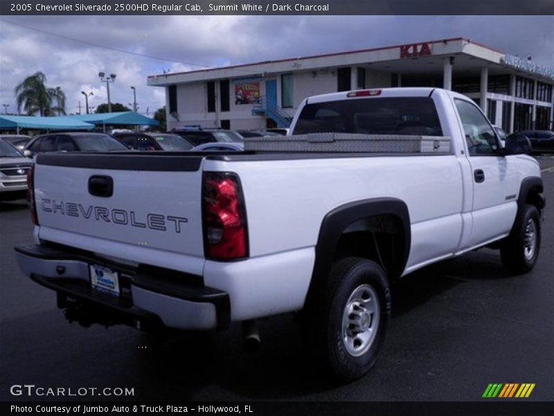 Summit White / Dark Charcoal 2005 Chevrolet Silverado 2500HD Regular Cab