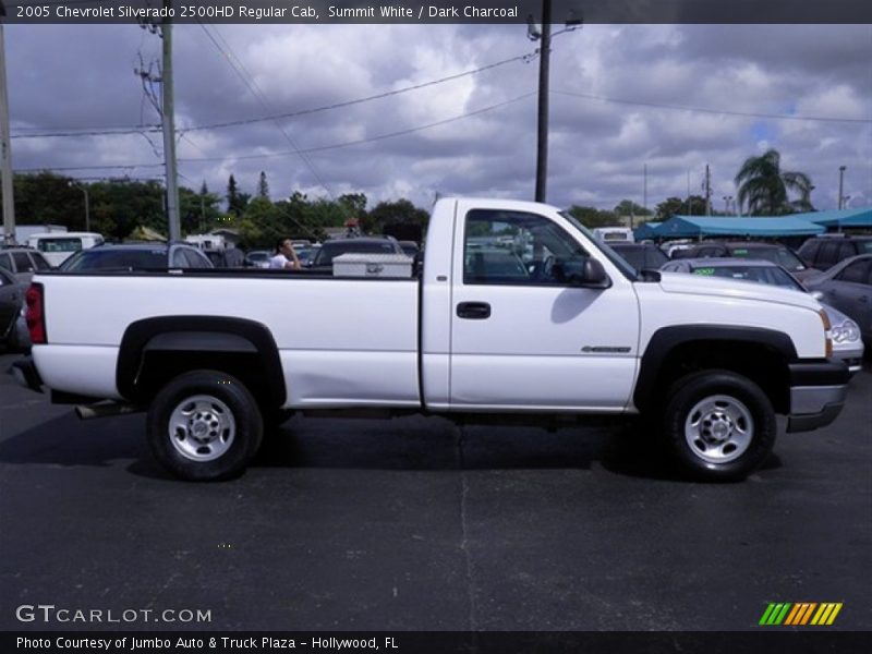 Summit White / Dark Charcoal 2005 Chevrolet Silverado 2500HD Regular Cab