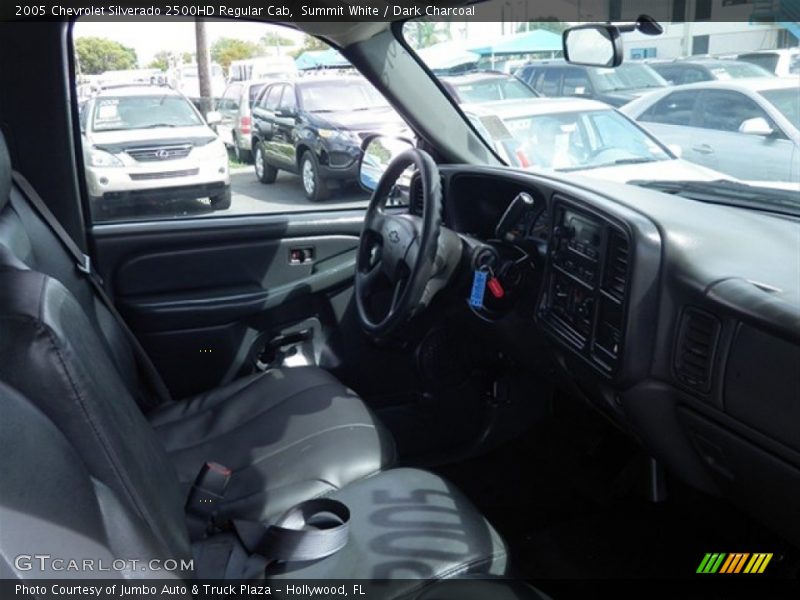 Summit White / Dark Charcoal 2005 Chevrolet Silverado 2500HD Regular Cab