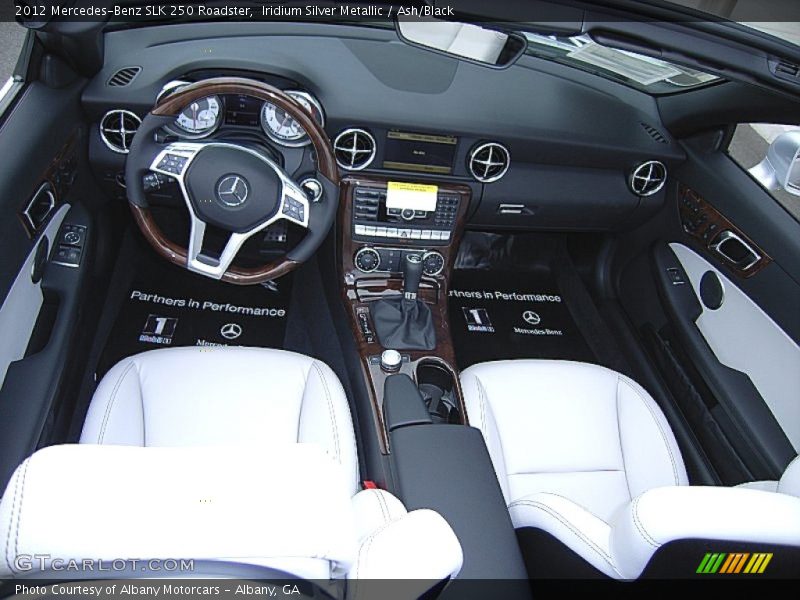  2012 SLK 250 Roadster Ash/Black Interior