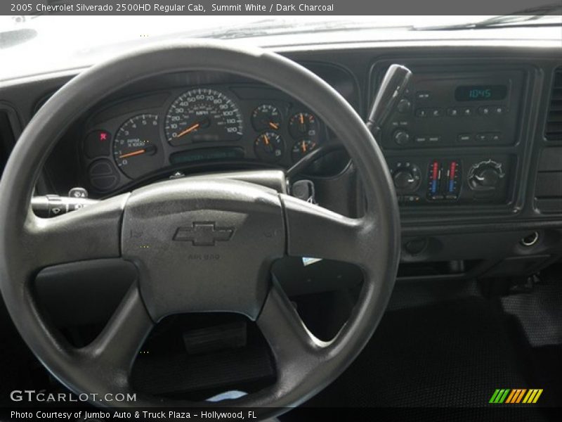 Summit White / Dark Charcoal 2005 Chevrolet Silverado 2500HD Regular Cab