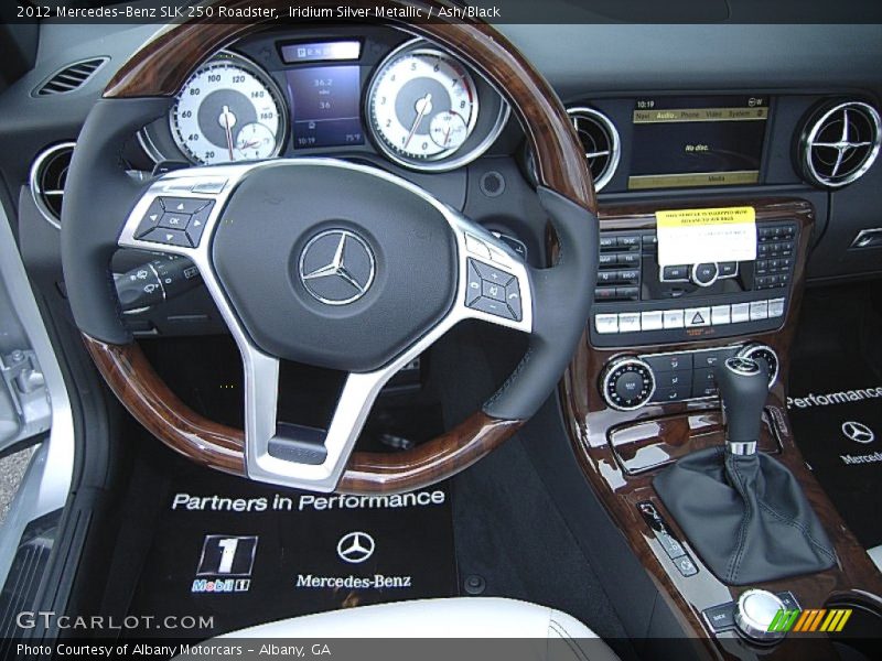 Iridium Silver Metallic / Ash/Black 2012 Mercedes-Benz SLK 250 Roadster