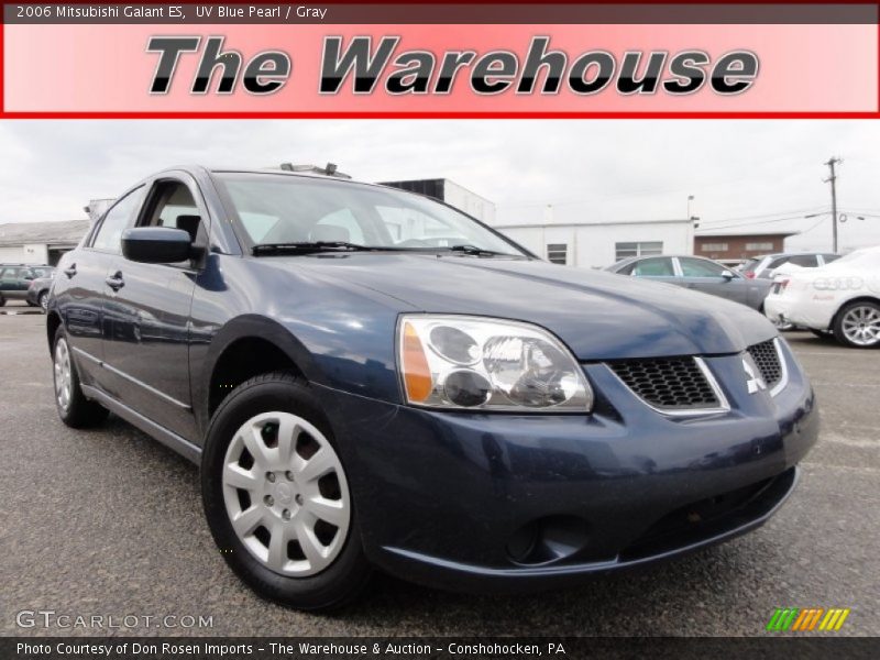 UV Blue Pearl / Gray 2006 Mitsubishi Galant ES