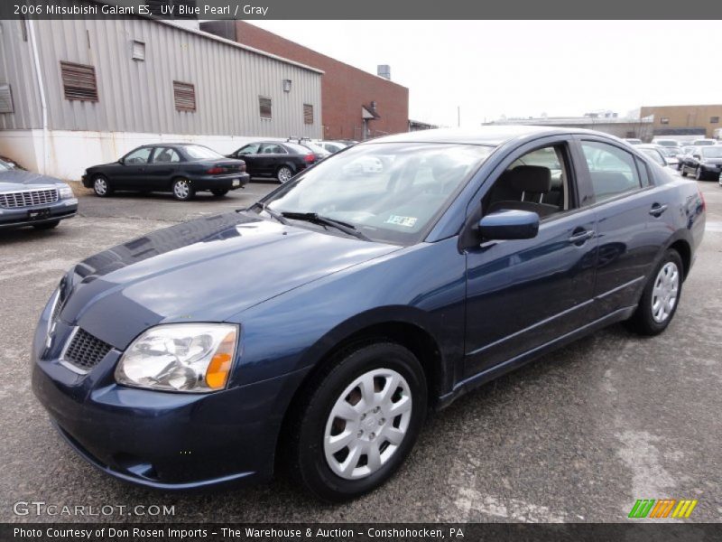UV Blue Pearl / Gray 2006 Mitsubishi Galant ES