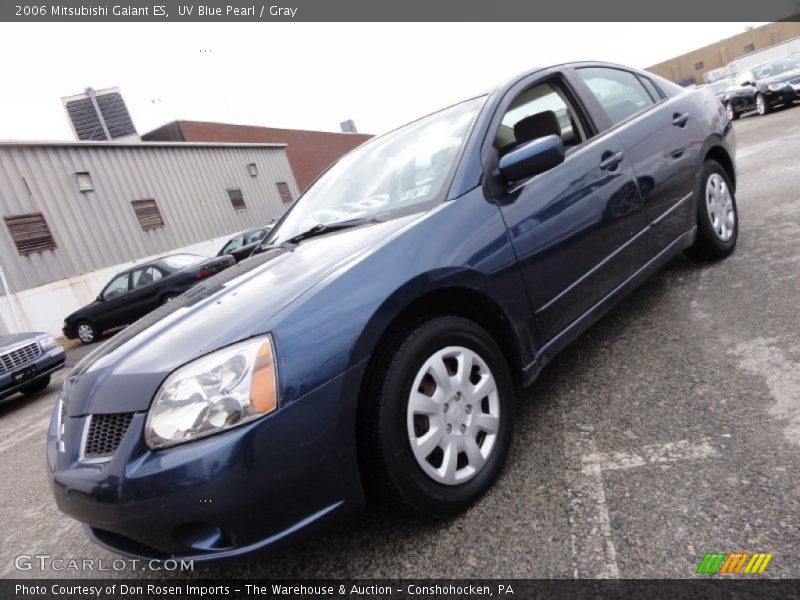 UV Blue Pearl / Gray 2006 Mitsubishi Galant ES